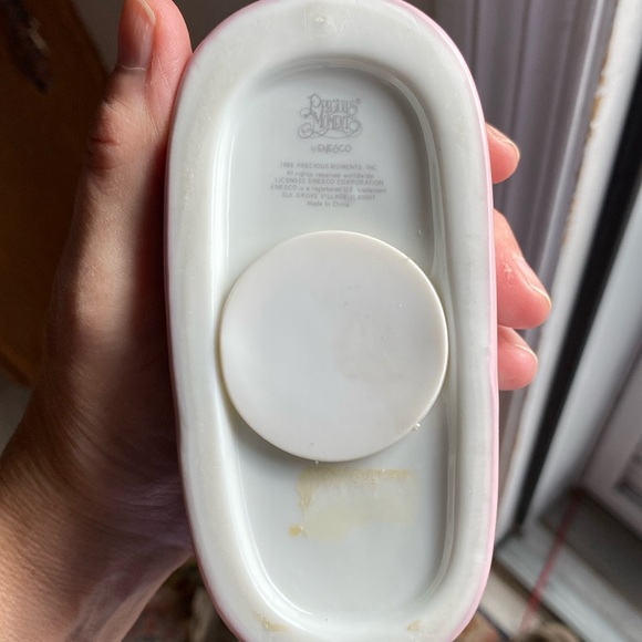 🙏💕Precious Moments “Jesus Loves Me” bootie bank vintage 1999 baby/girl/pink. - Picture 6 of 10